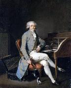 Louis Leopold  Boilly Portrait of Maximilien de Robespierre oil